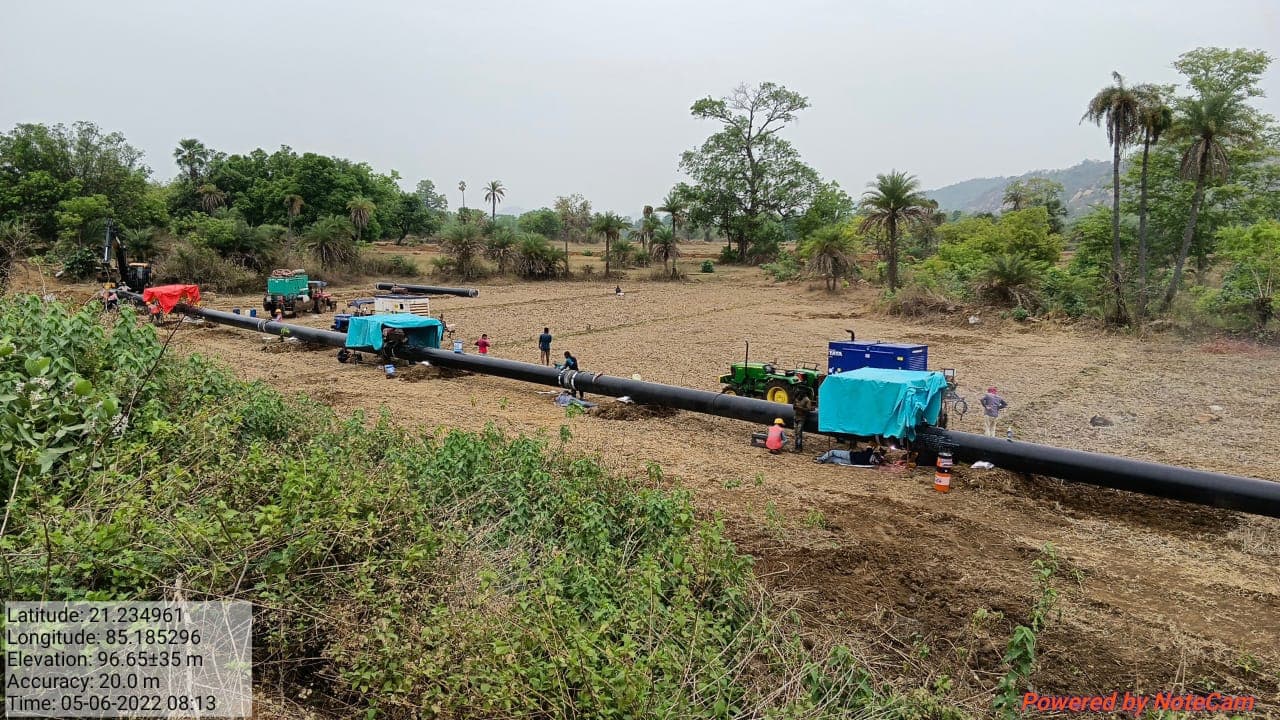 26 inch Slurry Pipeline Project